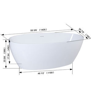 Bañera acrílica <span class=keywords><strong>de</strong></span> arco <span class=keywords><strong>de</strong></span> fibra <span class=keywords><strong>de</strong></span> vidrio, forma <span class=keywords><strong>de</strong></span> cuenco pequeño, económica, comercial, agrícola, venta al por mayor, Europa - Product Image 6