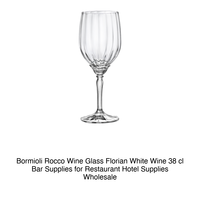 Verre à vin blanc Florian 38 cl H 20,8 cm Ø 8,2 cm Bormioli Rocco