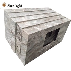 Mặt Bàn Gỗ Giả Nhà Bếp Bằng Đá Cẩm Thạch Màu Nâu Giả Tưởng Mặt Bàn Bằng Đá Cẩm Thạch Với Chất Lượng Cao - Product Image 5