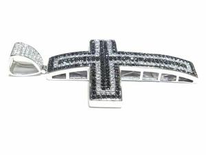Pendentif Breloque Personnalisé en Moissanite et Argent Sterling 925, Bijou Tendance Hip Hop de Créateur - Product Image 1