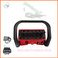 Control Remoto Inalámbrico a Prueba de Agua de Metal y Plástico para Camiones, Grúas y Vehículos Mecánicos, 1 Año de Garantía (Modelo Rojo)