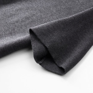 Maglione da <span class=keywords><strong>Uomo</strong></span> di Alta Qualità 100% Lana a Maniche Corte, T-shirt in Lana a Collo Tondo, Top in Lana Merino Super Fine - Product Image 4