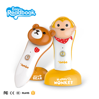 Enfants éducatifs jouets d'apprentissage électroniques enfants lecteur de livre parlant facile joli stylo parlant