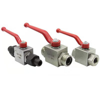 Nouvelle vanne à boisseau sphérique NPT, pièces de rechange mâle/femelle 1/2 BSPP, norme EATON, haute pression, pour huile et gaz, garantie 3 mois, Guangzhou