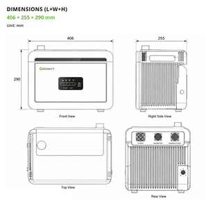 All One Portable <b>Power</b> Station 2000W MPPT <b>Solar</b> <b>Generator</b> Battery Bank Home Emergency Backup Compatible - Product Image 3