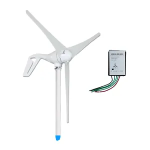 2023 Hot selling 220V 400W home use horizontal wind engine with controller wind generator system vertical wind turbine generator