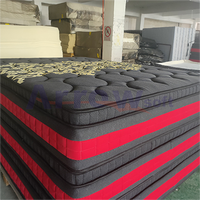 Matelas Orthopédique Hôtelier en Mousse à Ressorts Ensachés Bonnell Simple, enroulé, à Mémoire de Forme, Latex Queen ou King Size, livré en Boîte