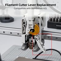 Levier de coupe-filament pour imprimante 3D Bambu A2L, pièces de rechange pour le levier de coupe-filament