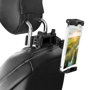 Trending Universal Headrest High Quality Powerful Adjustable Mobile Cell Phone Tablet Car Seat Back Holder Bracket Clip Mount