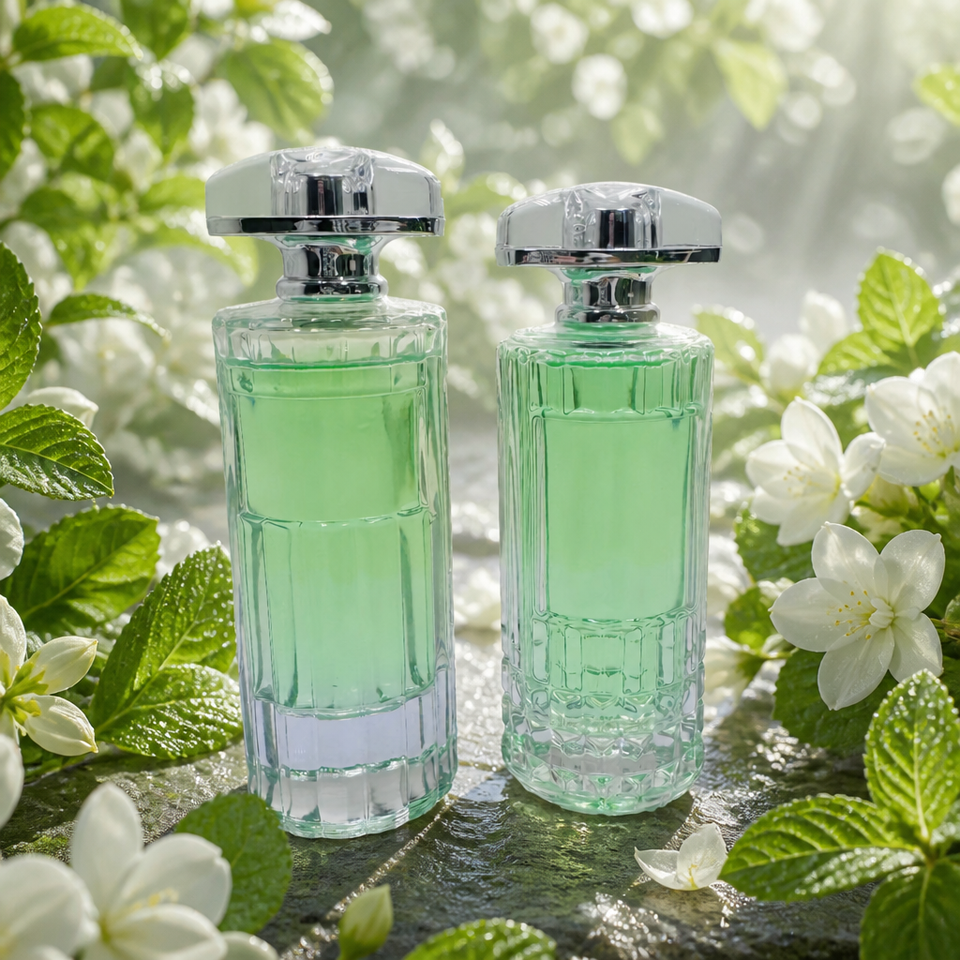 Factory Wholesale Cylinder Crimp Neck Glass Perfume Spray Bottle Luxury ...