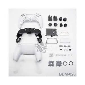 Replacement Custom Spare Parts Button Front Back Faceplate Rear Case Cover Full Set Housing Shell For PS5 Dualsense Controller