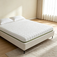 Matelas en mousse à mémoire de forme ferme moyenne personnalisé avec des caractéristiques anti-acariens et respirantes pour la maison, l'hôtel, l'appartement et la chambre à coucher