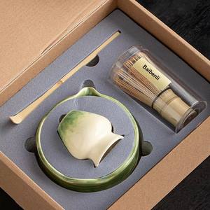 Juego de 4/5/7 Piezas de Batidor de Té, Batidor de <span class=keywords><strong>Matcha</strong></span> de Bambú, Cuchara y Soporte, Tazón de <span class=keywords><strong>Matcha</strong></span> Japonés - Product Image 1