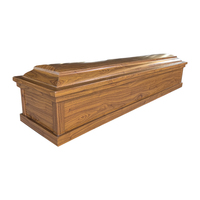 Cercueils en bois écologiques Qianrui, style européen, cercueil pour adultes, vente en gros, cercueil en bois de qualité supérieure pour enterrement funéraire