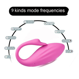 App Wireless Remote Egg Vibrator Wiederauf ladbare Cute Dolphin Vibrator Vib rating Egg Frauen Sexspielzeug - Product Image 3
