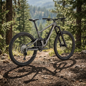 Nouveau vélo de montagne EnduroComp 27 vitesses, fourche en carbone, matériau de la fourche en alliage de titane - Product Image 1