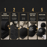 Casquette de baseball à 6/5 panneaux avec dos incurvé, logo personnalisé, tissu polyester/coton doux sublimé, design ajustable et tendance
