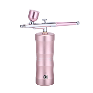 Aérographe <span class=keywords><strong>Pro</strong></span> rechargeable, kits de maquillage à air comprimé, compresseur d'air, pulvérisation portable, mini aérographe pour la beauté et l'usage domestique - Product Image 2