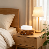 Diffuseur d'huiles essentielles à ultrasons, humidificateur à brume froide, décoratif, multifonctionnel, aromathérapie d'intérieur, machine à parfum