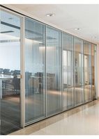 Prima Glass Partition Wall Frameless Glass Wall System for Office and Home Space Divider Modern Interior Glass Partition