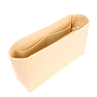 Mini sac organiseur pour maquillage, feutre rouge personnalisé à insertion, sac organisateur pour maquillage