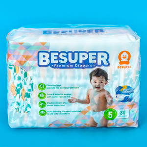 Pañales Desechables Orgánicos Premium, Prevención de Fugas 3D, Núcleo Súper Absorbente, Biodegradables, Absorción Instantánea Ultra - Product Image 4