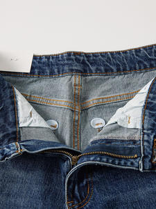 <span class=keywords><strong>กางเกง</strong></span><span class=keywords><strong>ยีน</strong></span><span class=keywords><strong>ส์</strong></span>ผู้ชายคุณภาพสูงแบบลำลอง รุ่นใหม่สำหรับฤดูใบไม้ร่วง สีน้ำเงินฟอกกลาง ทรงตรงแบบมาตรฐาน ผ้ายืด - Product Image 3