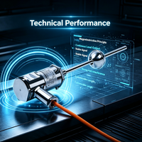 Série FBGB / Ex Db IIC T6 / Précision 1μm / Niveaumètre à installation flexible à sortie latérale, directement de l'usine