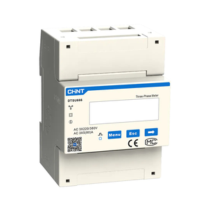 Medidor de Energía Eléctrica Monofásico Deye DDSU666, Tipo Electrónico, Montaje en Riel Guía, Pantalla LCD Local, Comunicación RS485 - Product Image 2