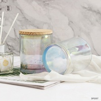 Bougie votif de noël pour mariage, décor personnalisé, unique en verre galvanisé, pot pour la fabrication de bougie