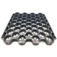 Dalles de gazon perméables pour parking de haute qualité et durables, 500 mm * 500 mm, vert/noir/vert foncé, en nid d'abeille, pour l'Australie