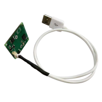 Microscope électronique, endoscope ORL, caméra vidéo couleur USB 2MP YUV H264 MJPEG, module de caméra OEM