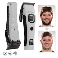 SiMAiSHEN T8 MRD Style Alat Cukur Rambut dan Pemangkas Tanpa Kabel dengan Rotor Eksternal, Multi Kecepatan, Pemotong Rambut Elektrik 2500 MAh