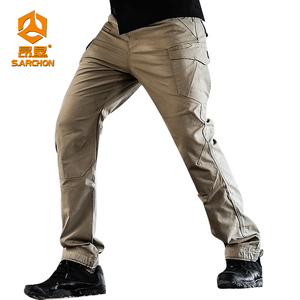 Verano primavera otoño pantalones tácticos para <span class=keywords><strong>hombre</strong></span> sólido transpirable trabajo <span class=keywords><strong>senderismo</strong></span> deporte cremallera mosca medio exterior ligero resistente al agua - Product Image 6