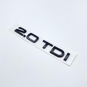 Emblemas Autoadhesivos Negros Plateados para Autos, Logotipo Decorativo de ABS para A3 A4 A5 A6 A7 A8 Q3 <span class=keywords><strong>Q5</strong></span> Q7, Letras 3D - Product Image 4