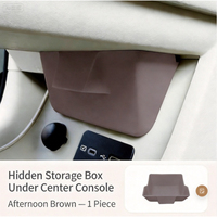 Boîte de rangement personnalisée pour voiture ORA 5 2026, compartiment de rangement caché sous la console, organiseur d'accoudoir de console centrale