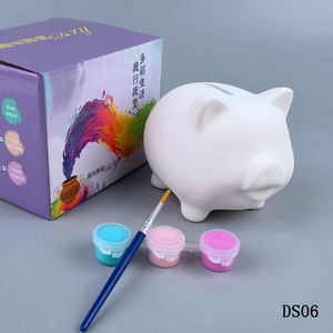 Set di pittura a colori di embrioni e gesso bianco fatto a mano giocattolo da <span class=keywords><strong>disegno</strong></span> decorativo per bambini - Product Image 5