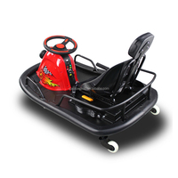 Kart électrique de drift de haute qualité avec batterie au plomb et moteur de 500W pour la course en extérieur - pour adultes, adolescents et enfants