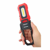 2 In 1 Multi Use Cob Led Flashlight USB Rechargeable Work Light DIY Home Decoration Garage Auto Car Vehicle Fixation Maintenance