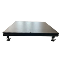 Scène événementielle modulaire portable en aluminium certifiée TUV, 4x8', roues, capacité de charge 750 kg/m², installation rapide, pieds réglables 1
