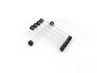 Tubes en plastique transparent sur mesure, haute transparence, avec bouchon à vis, logo personnalisé, haute qualité, impression sérigraphique, usage cosmétique