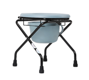 <span class=keywords><strong>Silla</strong></span> de inodoro portátil de acero al carbono <span class=keywords><strong>para</strong></span> ancianos, <span class=keywords><strong>enfermos</strong></span>, embarazadas, discapacitados, equipo de seguridad <span class=keywords><strong>para</strong></span> el baño <span class=keywords><strong>para</strong></span> postrados en cama - Product Image 2