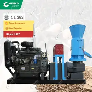 Máy Ép Viên Nhỏ GEMCO Hay GEMCO Nhỏ Được Hỗ Trợ Kỹ Thuật Mạnh Để Làm Gỗ Thông, SINH KHỐI, Mùn Cưa, Viên Giấy