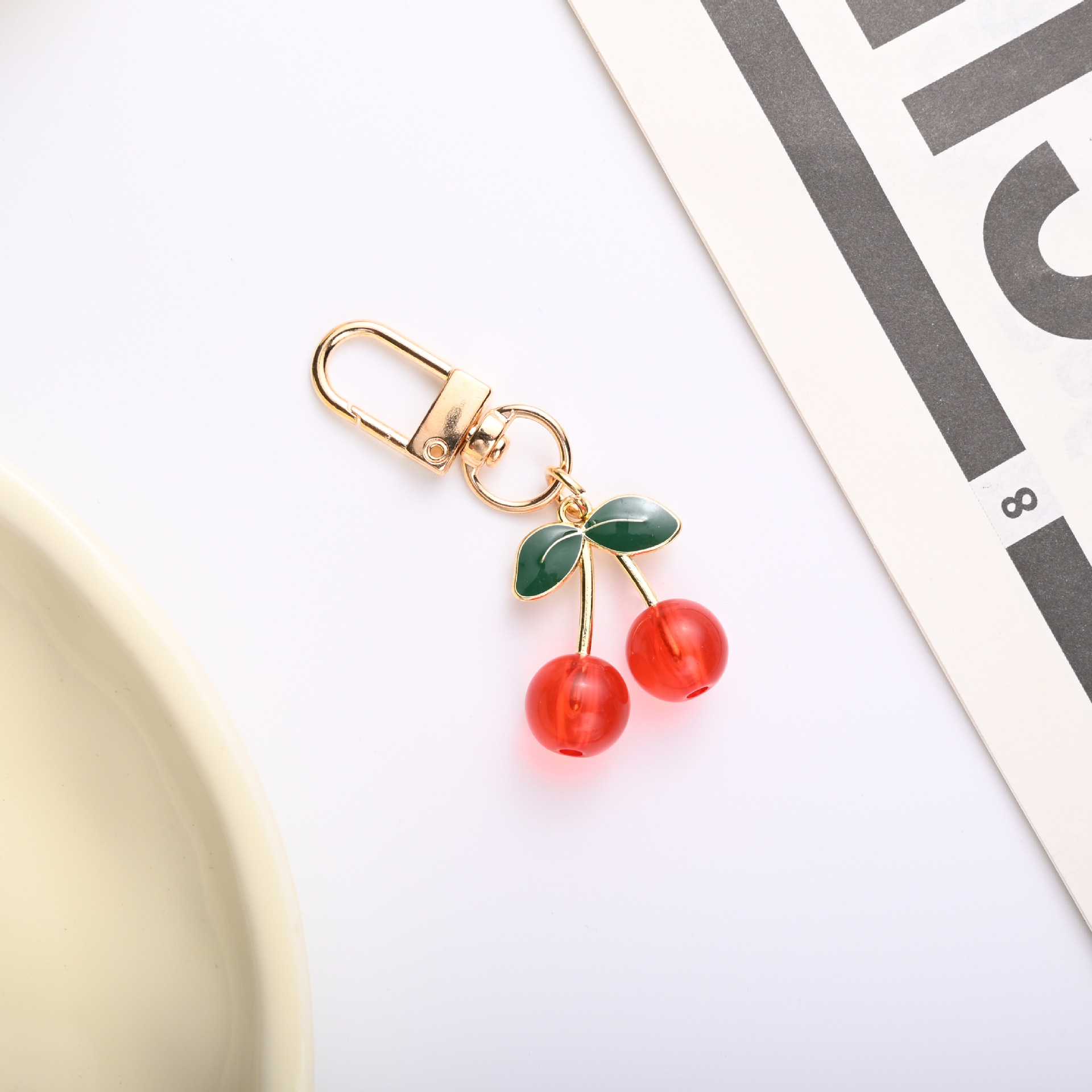 Door Buckle Transparent Red Cherry
