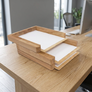 Nouveau B.S. personnalisé Porte-serviettes en bois fait main de style américain, boîte à mouchoirs de qualité supérieure, écologique, imperméable - Product Image 1