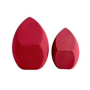 Esponja de Maquillaje de Poliuretano Hidrófilo de Doble Uso, Seco y Húmedo, No Pegajosa, de Corte Oblicuo Irregular, Súper Suave, Tamaño Grande - Product Image 5