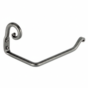 Porte-papier hygiénique forgé à la main en fer forgé parfait pour une conception utilitaire et hygiénique de salle de bain durable - Product Image 1