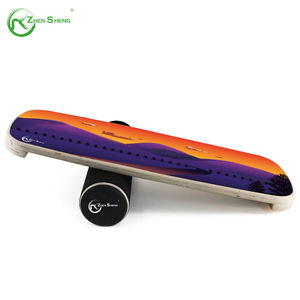 Zhensheng, venta al por mayor, tabla de equilibrio profesional, entrenador, equipo de entrenamiento de madera para entrenamiento físico, gimnasios, monopatín, surf - Product Image 5