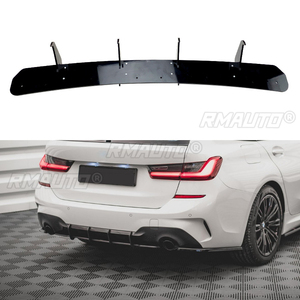 Glossy Black <strong>Car</strong> Rear Bumper <strong>Diffuser</strong> Lip Splitters Spoiler Rear Bumper <strong>Protector</strong> for BMW 3 Series G20 320i 325i 330i 2019+ - Product Image 1