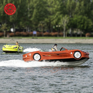 Moteur de bateau de vitesse électrique de luxe Rc Passagers 5 personnes Mini <span class=keywords><strong>Jet</strong></span> Speed Boat en fibre de verre Petit bateau à grande vitesse à vendre - Product Image 4